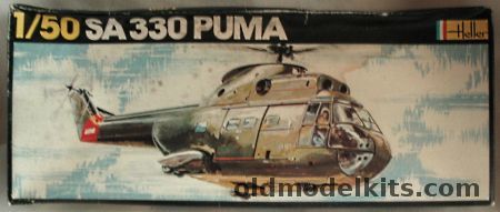 Heller 1/50 SA-330 Puma Helicopter, 481 plastic model kit